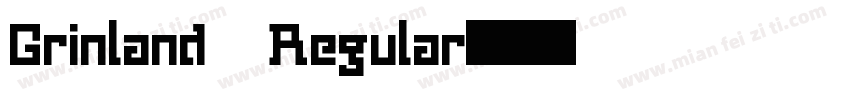 Grinland Regular字体转换